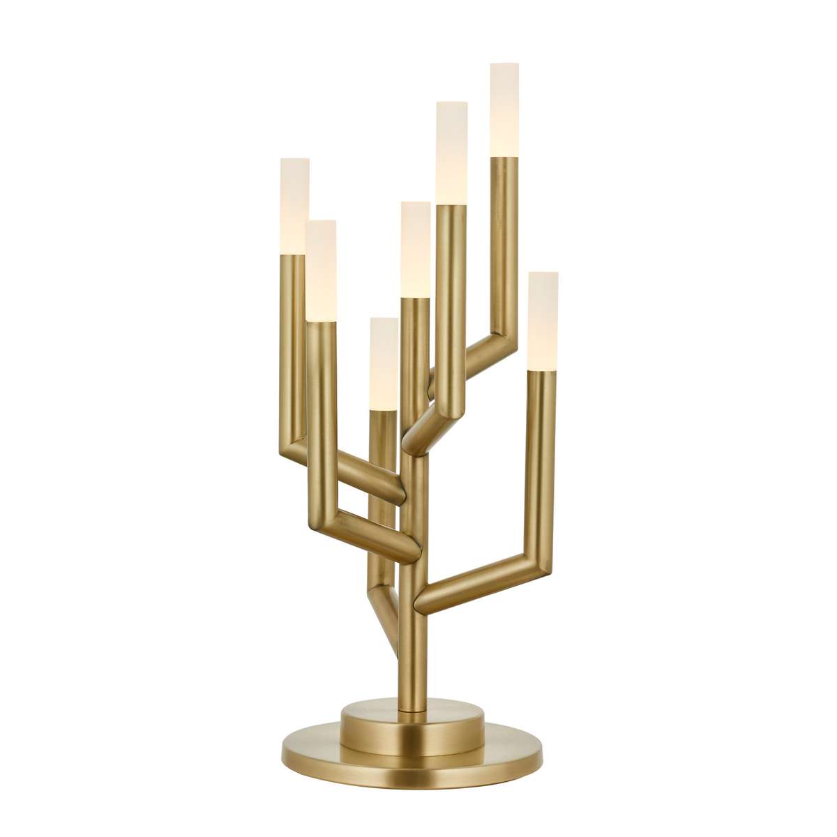 2122-ML-ES.jpg Eskitme Akrilik LED Modern Masa Lambası 22 cm – 2122-ML-ES - Görsel 1