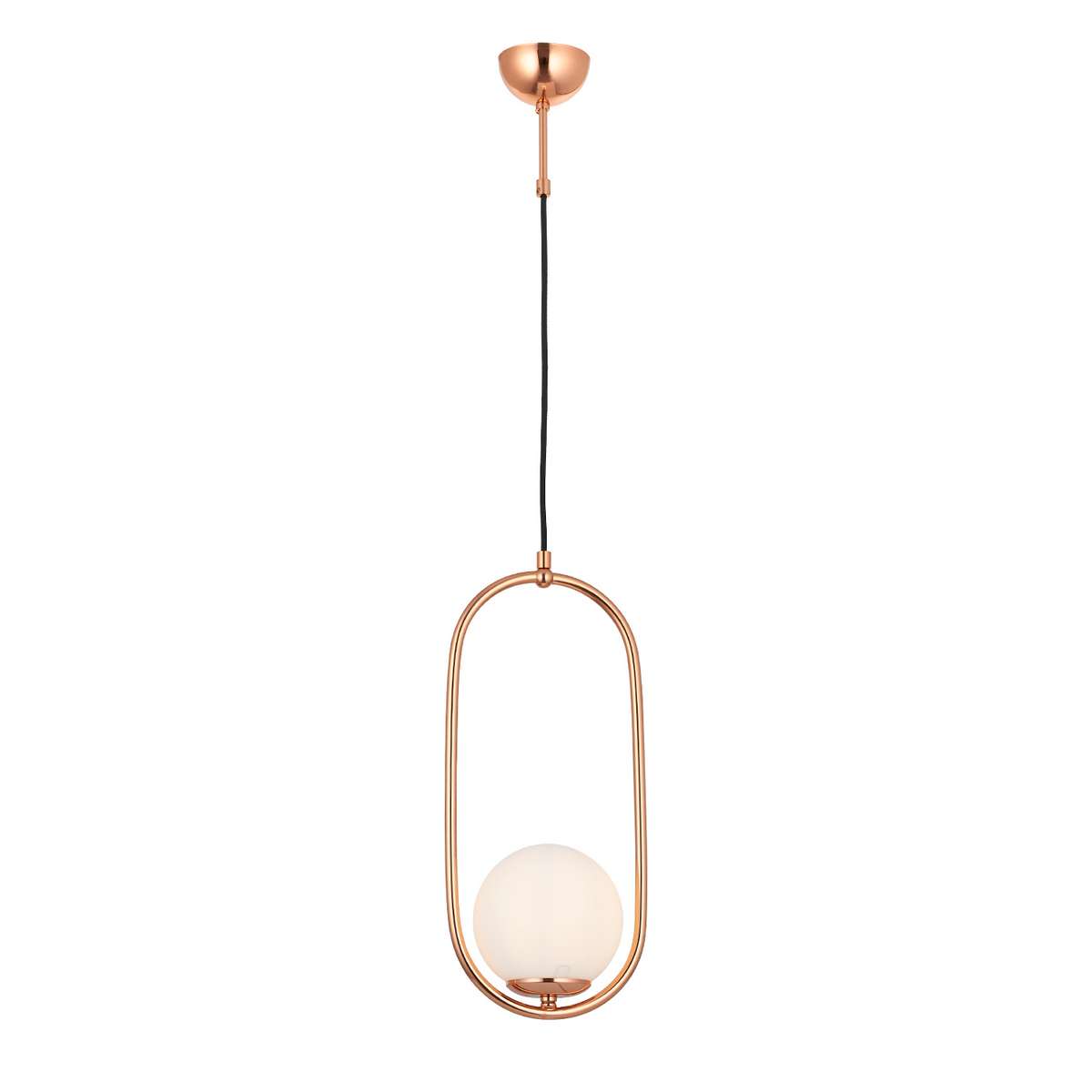 2125-OVAL-1.jpg Gold Metal Tekli Sarkıt 20 cm – 2125-OVAL-1 - Görsel 1