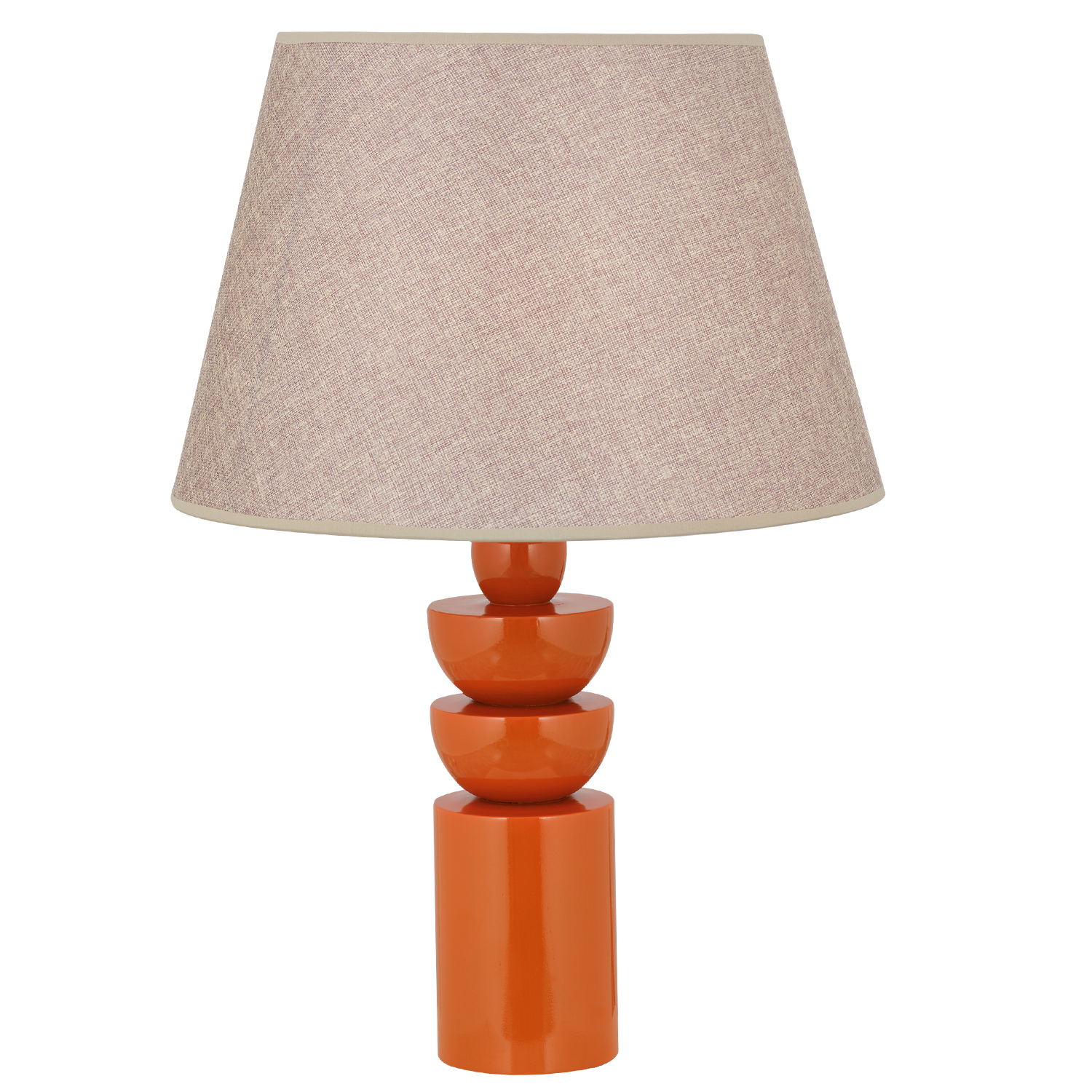 2156-ML-1.jpg Turuncu Abajurlu Modern Masa Lambası 45 cm – 2156-ML-1 - Görsel 1