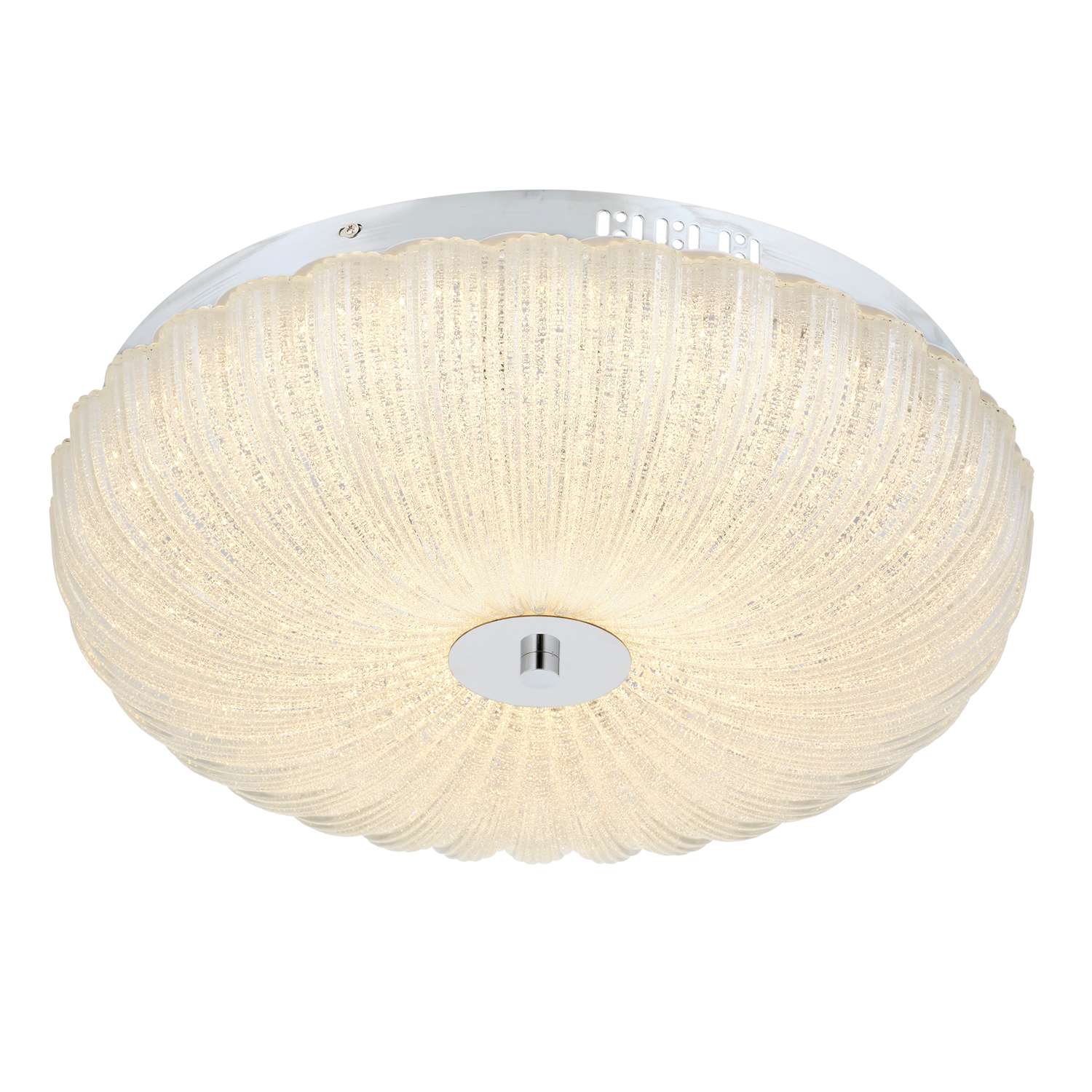6132-AR-50.jpg Krom Camlı LED Modern Plafonyer 50 cm – 6132-AR-50 - Görsel 1